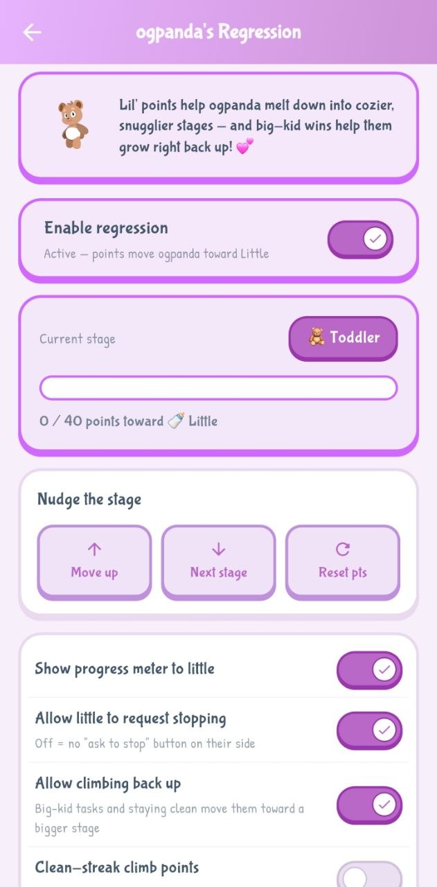 Regression Stages