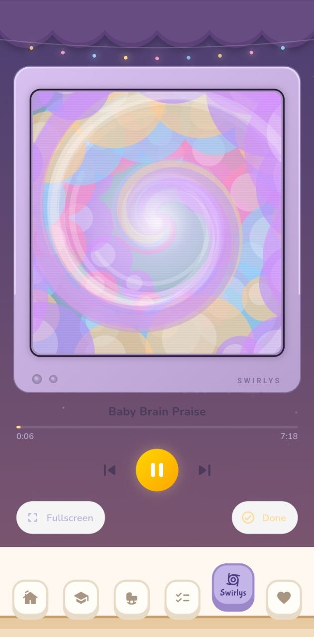 Swirly player