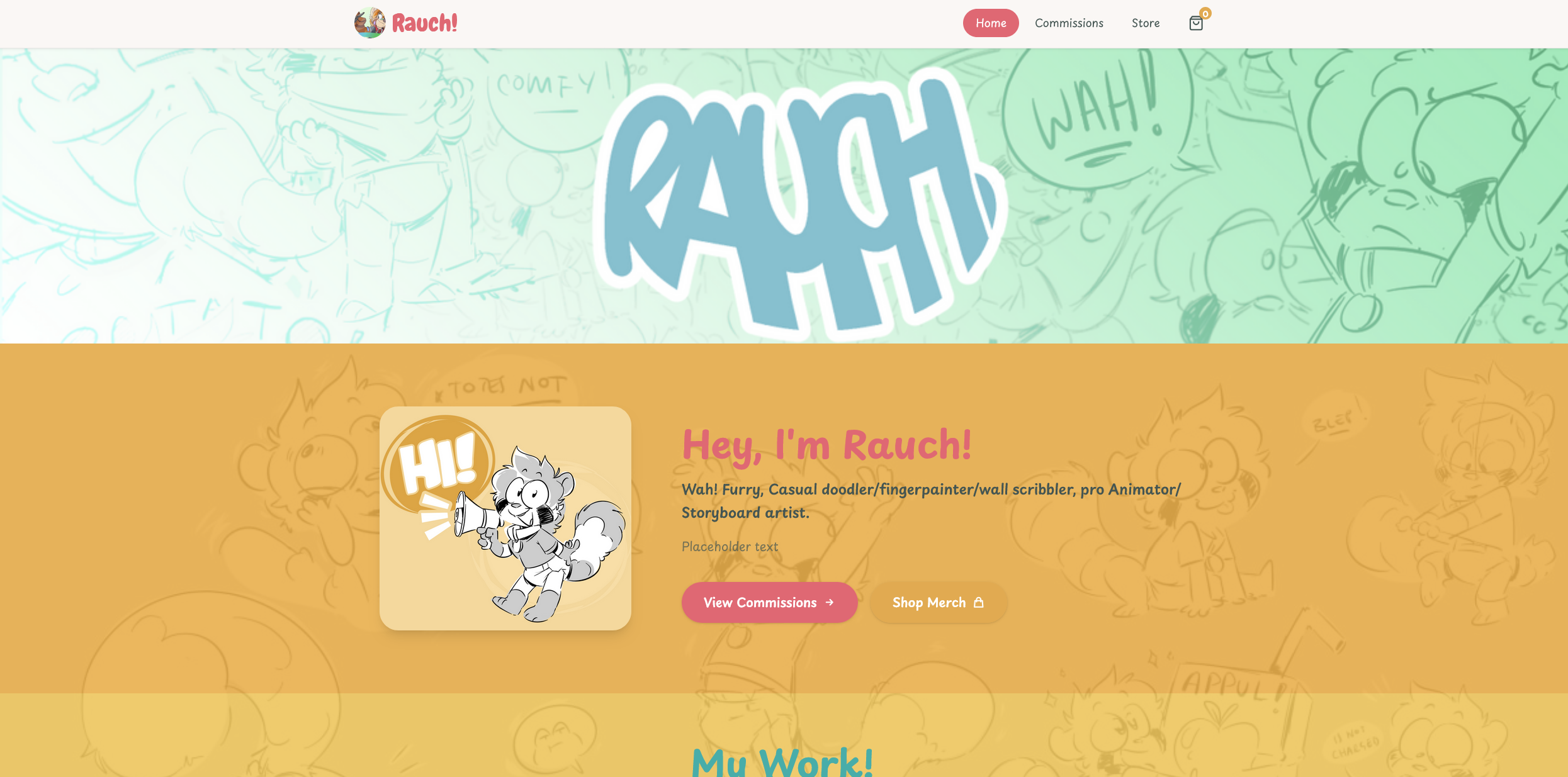 Rauch Arts site preview